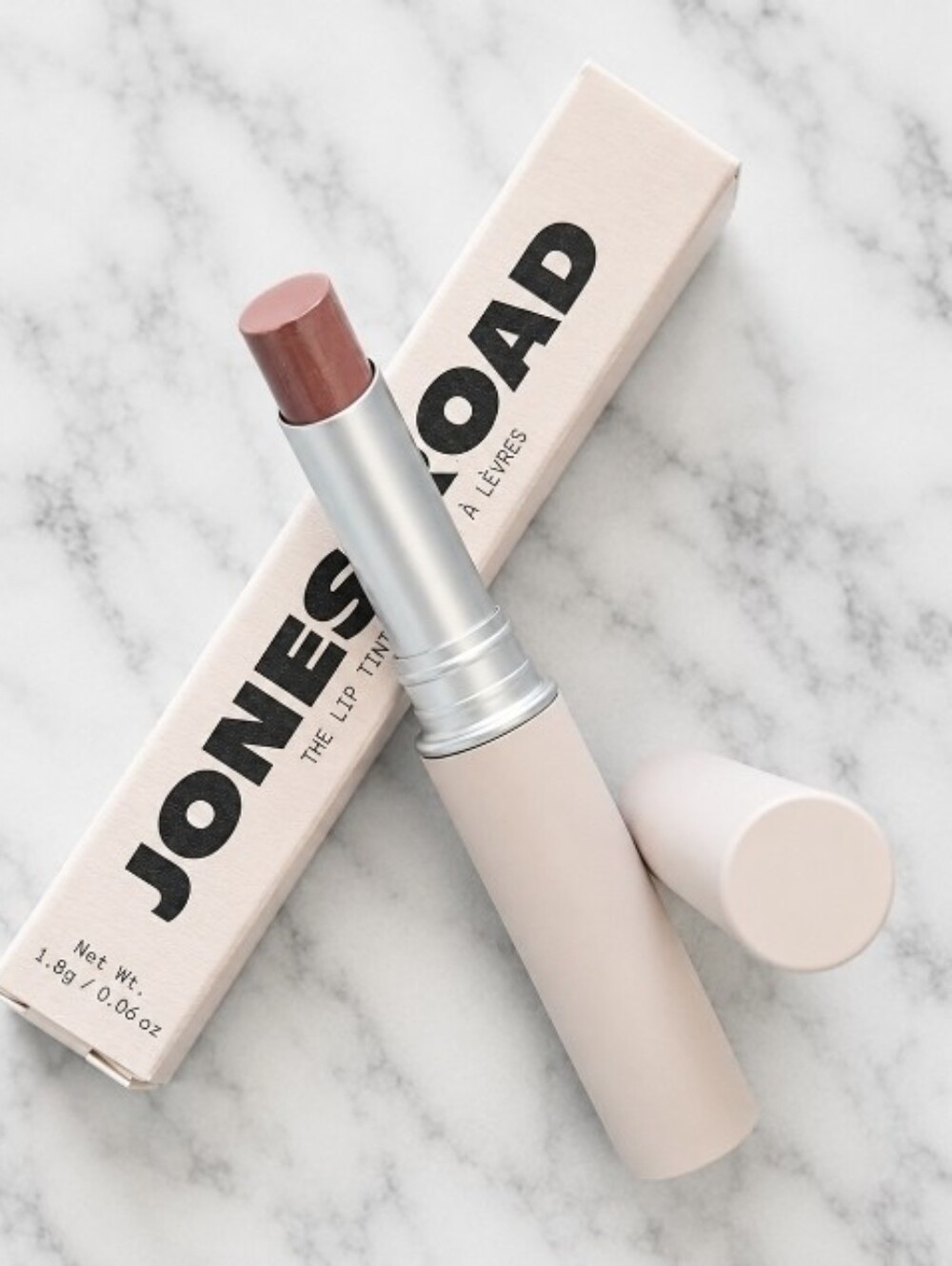 Jones Road NUDE MAUVE The Lip Tint .06 oz Full Size NIB!  DISCONTINUED!!!